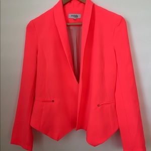 Charlotte Russe Neon Pink Blazer